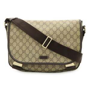 Gucci Double Buckle Messenger Bag Gg #251932G60B